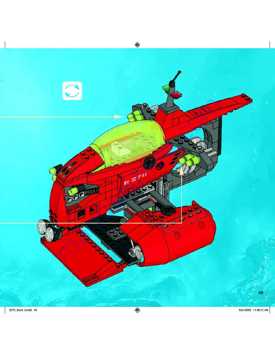 LEGO Atlantis 8075 Скачать руководство пользователя страница 49