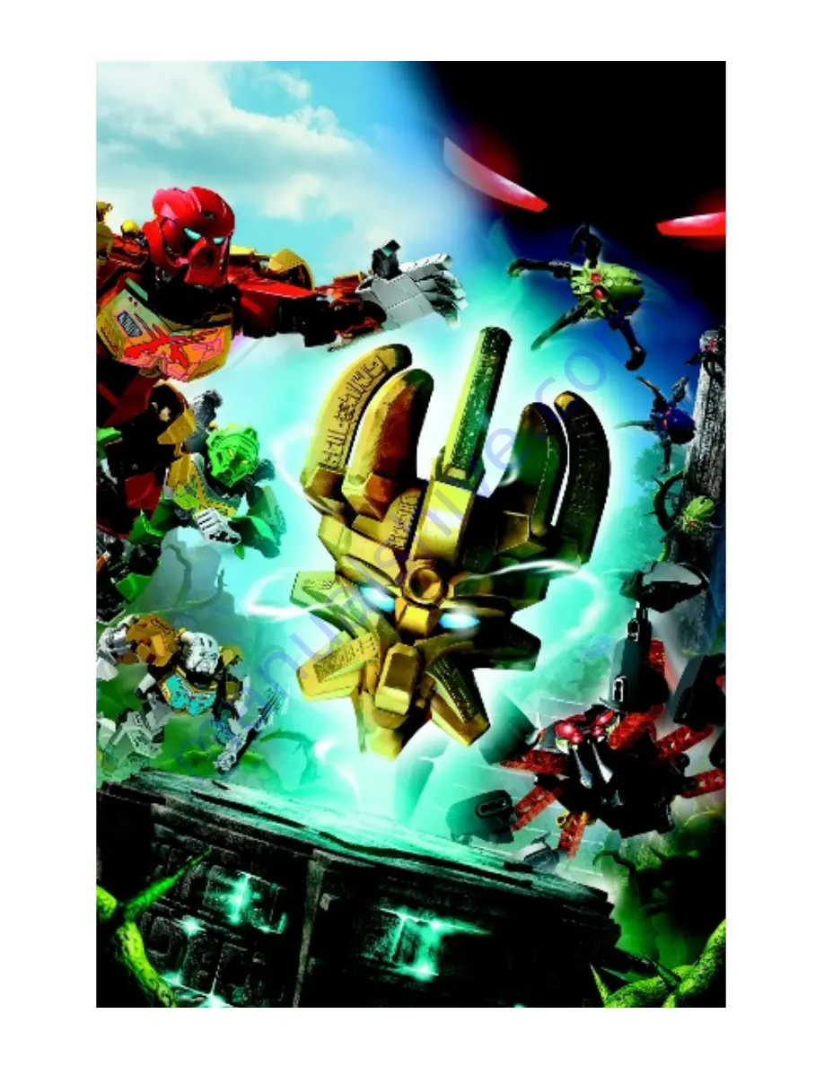 LEGO Bionicle 70787 Building Instructions Download Page 35