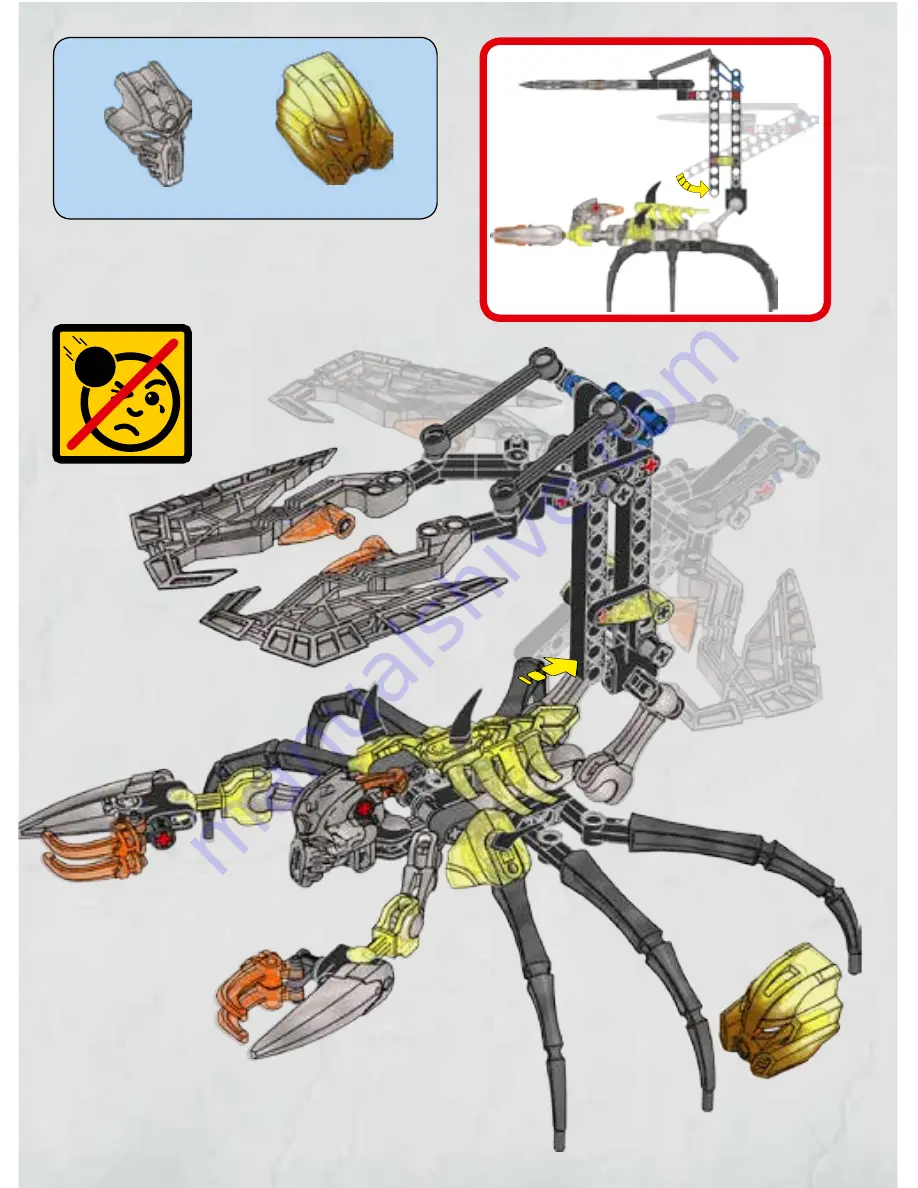 LEGO Bionicle 70794 Assembly Manual Download Page 32