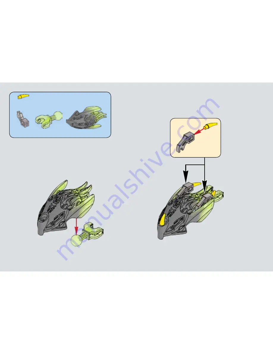 LEGO BIONICLE 71300 Building Instructions Download Page 20