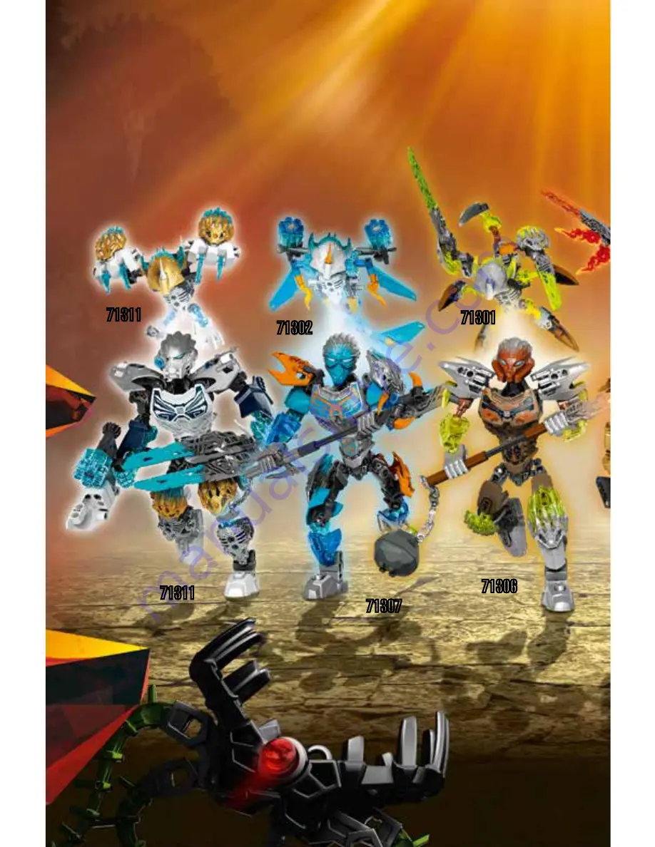 LEGO Bionicle 71310 Скачать руководство пользователя страница 42