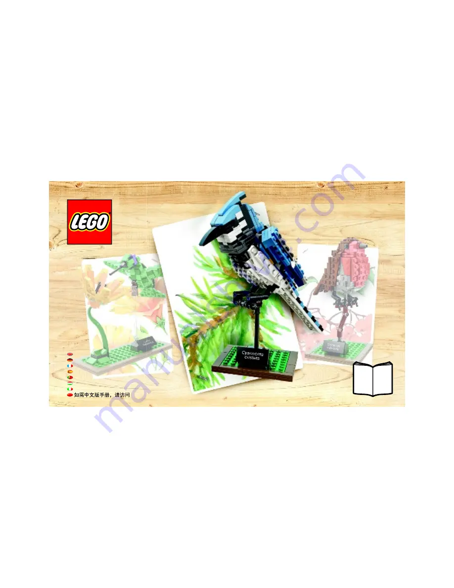 LEGO Blue jay 6127446 Building Instructions Download Page 1