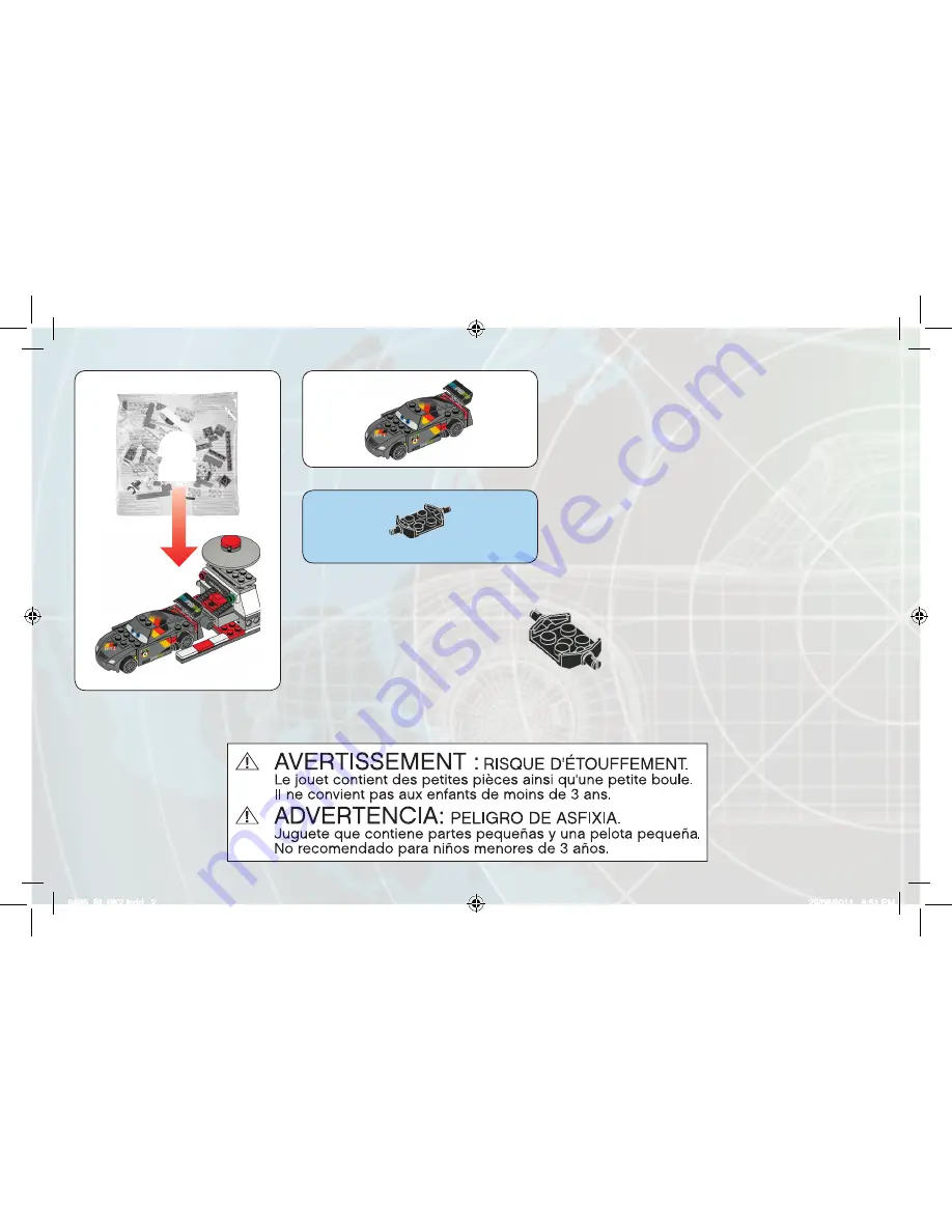 LEGO CARS 9485 Building Instructions Download Page 2