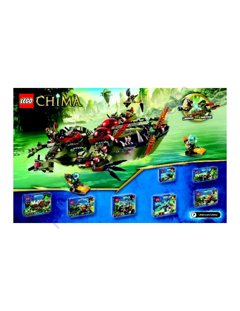 LEGO Chima 70001 Скачать руководство пользователя страница 27