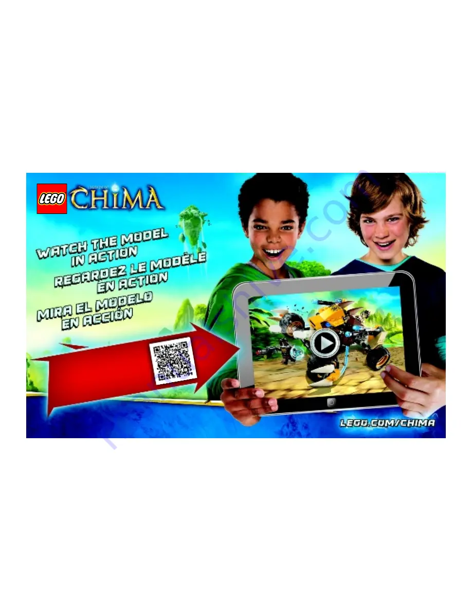 LEGO Chima 70002 Скачать руководство пользователя страница 22