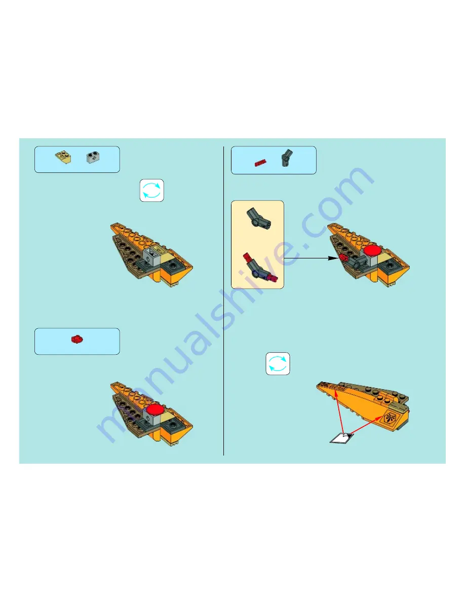 LEGO Chima 70005 Assembly Instructions Manual Download Page 19