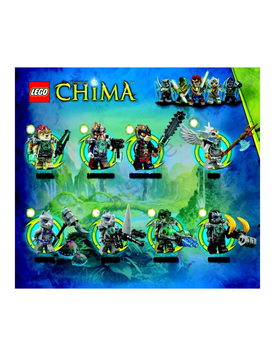 LEGO CHIMA 70132 Скачать руководство пользователя страница 52