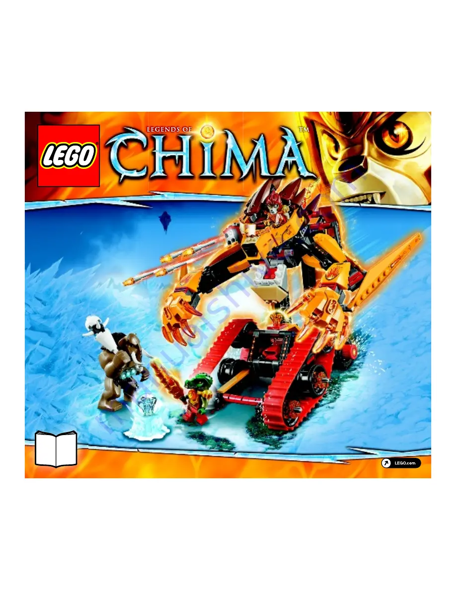 LEGO CHIMA 70144 Building Instructions Download Page 1