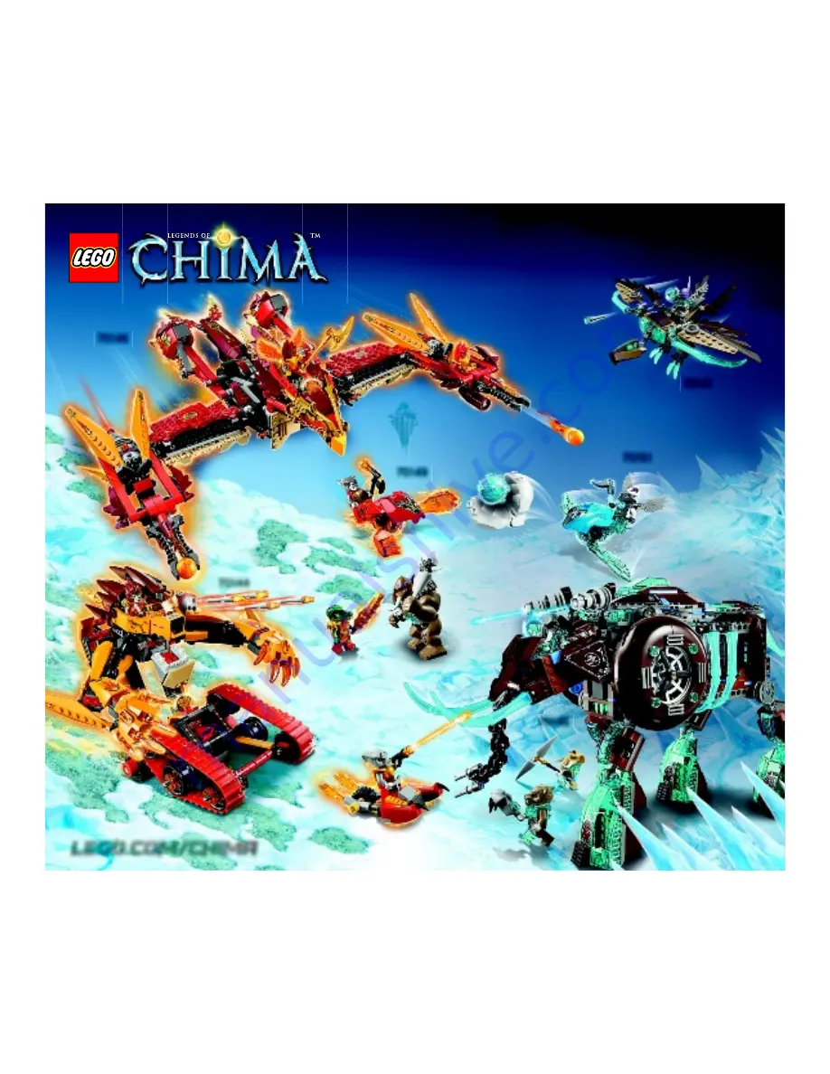 LEGO CHIMA 70144 Скачать руководство пользователя страница 78