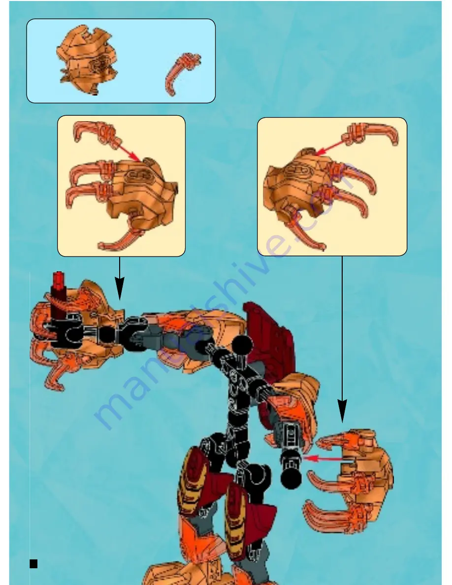 LEGO CHIMA 70206 Instructions Manual Download Page 12