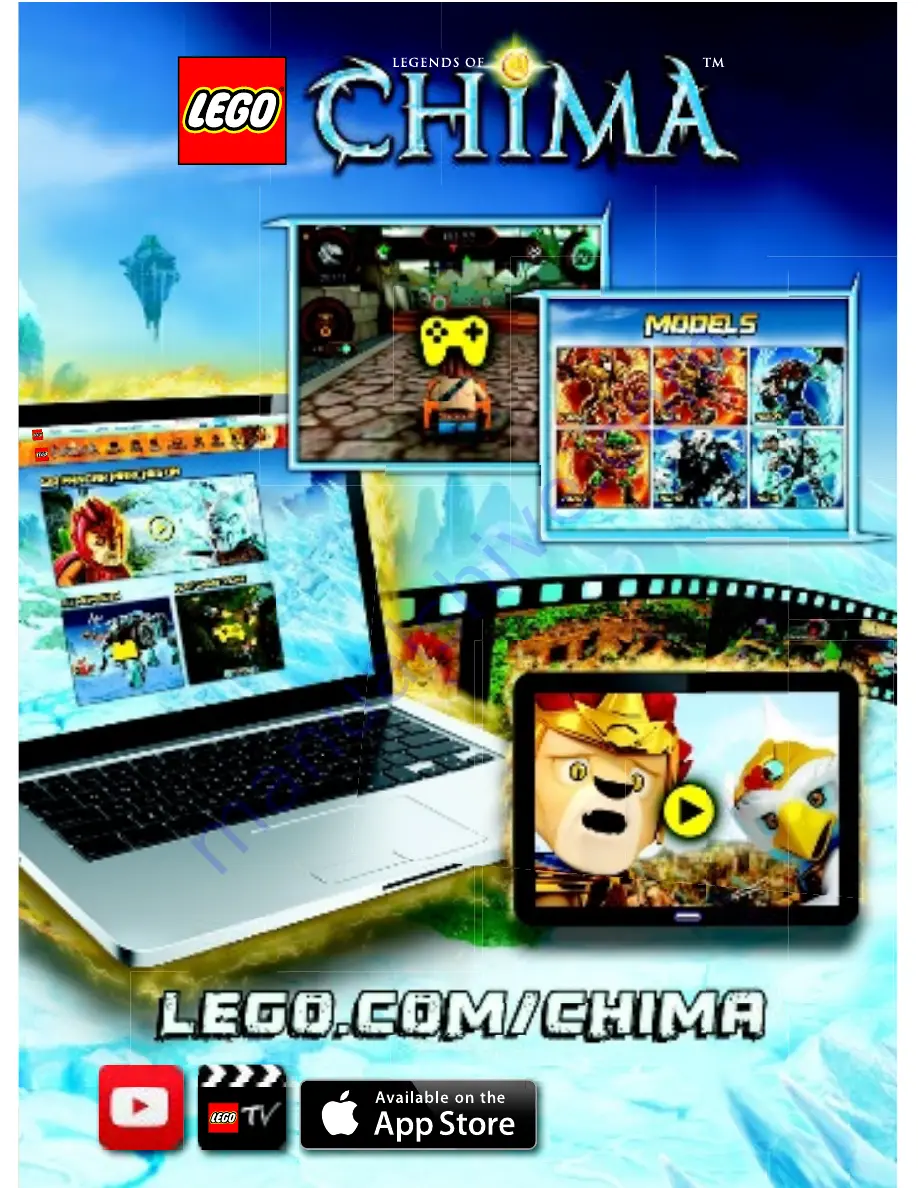 LEGO CHIMA 70206 Instructions Manual Download Page 23