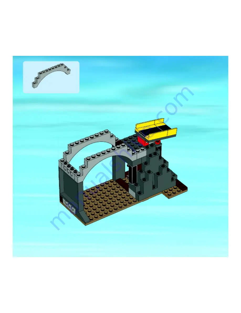 LEGO City 4204 Gold Mine Building Instructions Download Page 21