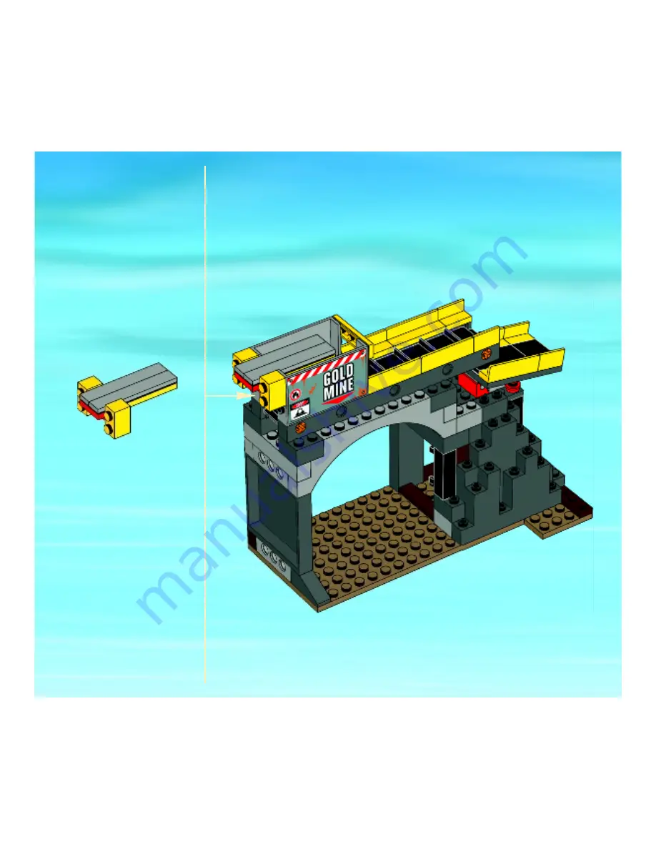 LEGO City 4204 Gold Mine Building Instructions Download Page 30