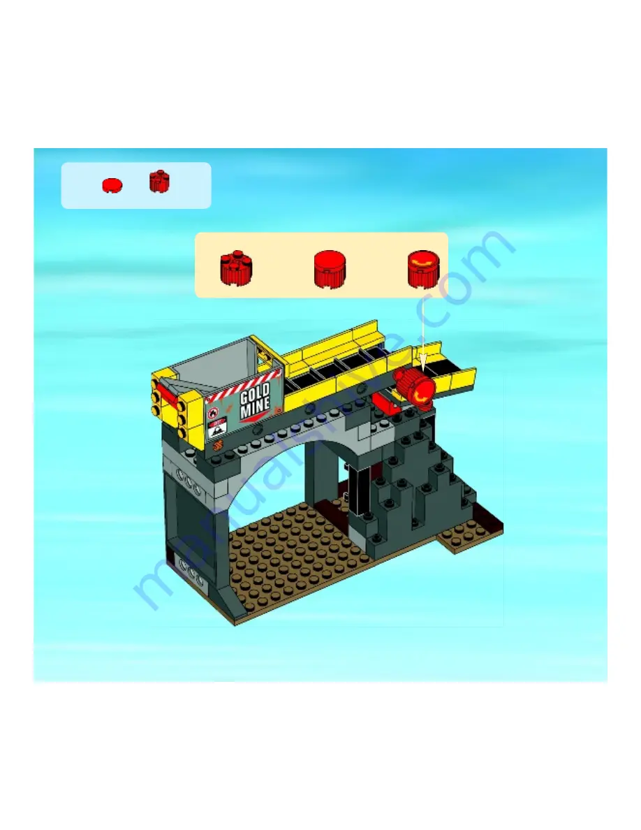 LEGO City 4204 Gold Mine Скачать руководство пользователя страница 33