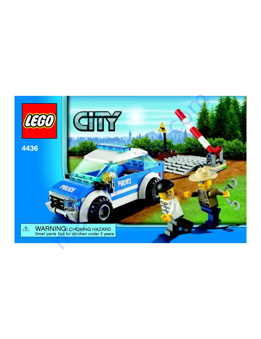 LEGO City 4436 Assembly Instructions Manual Download Page 1