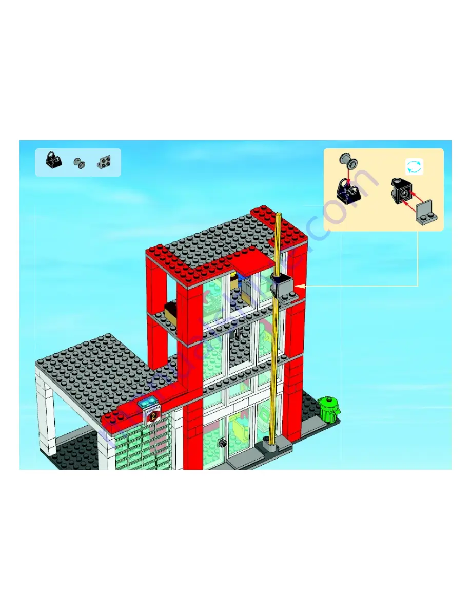 LEGO CITY 60004 Building Instructions Download Page 63