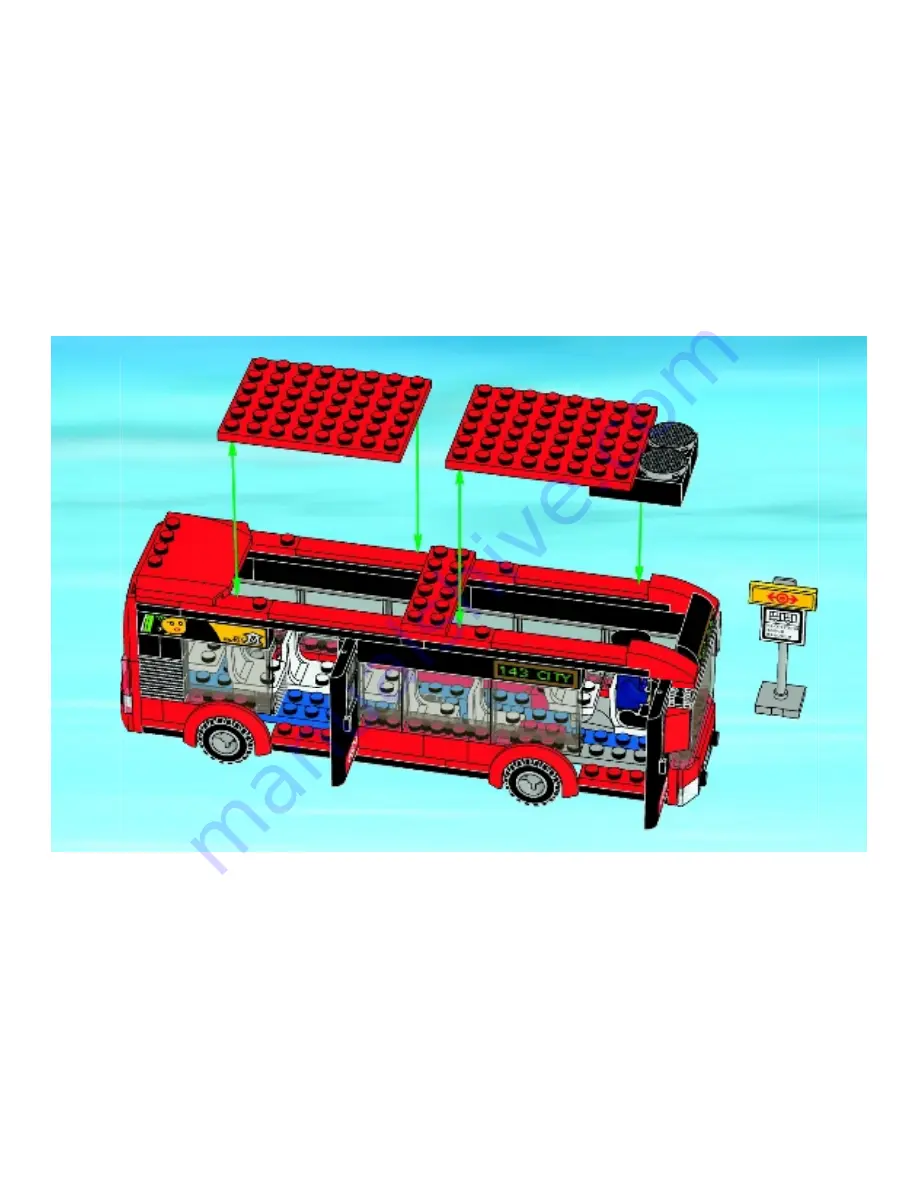 LEGO city 60026 Building Instructions Download Page 71