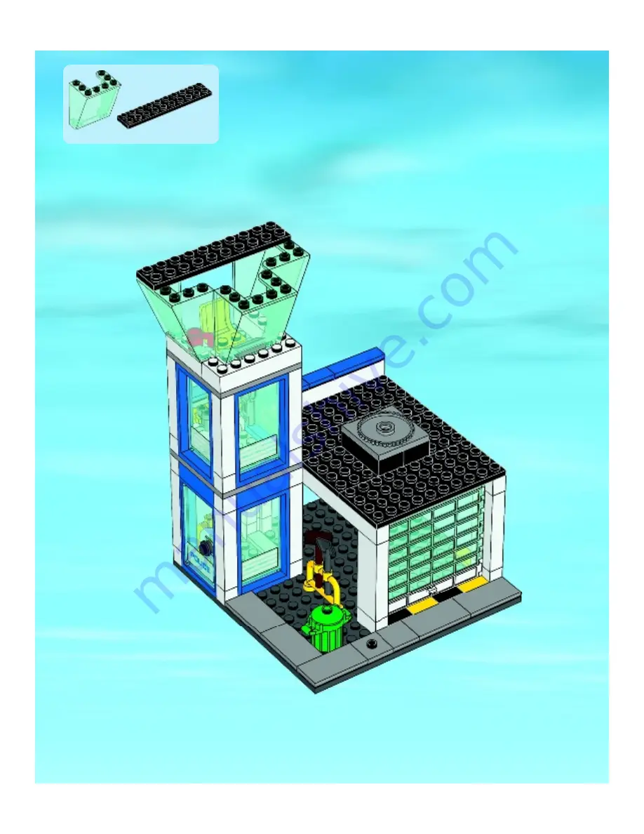 LEGO city 60047 Assembly Manual Download Page 39