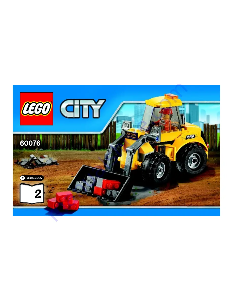 LEGO City 60076 Building Instructions Download Page 1