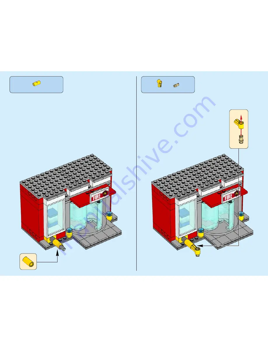 LEGO City 60108 Building Instructions Download Page 27