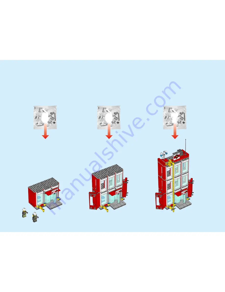 LEGO City 60109 Building Instructions Download Page 2