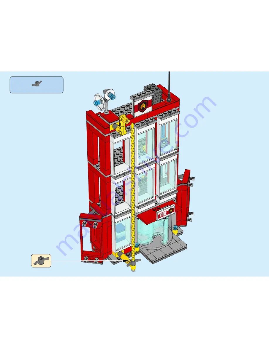 LEGO City 60109 Building Instructions Download Page 81