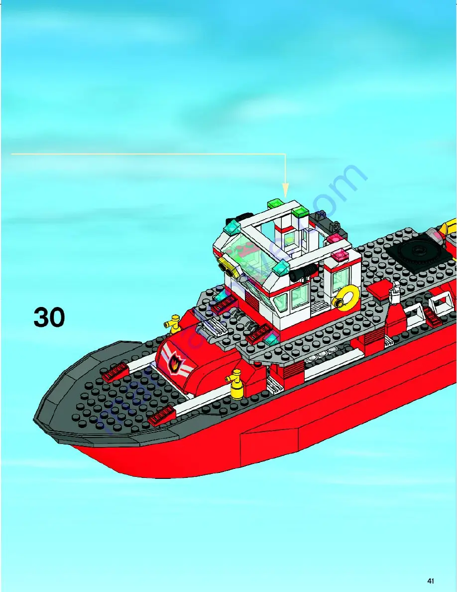 LEGO City 7207 Assembly Manual Download Page 41