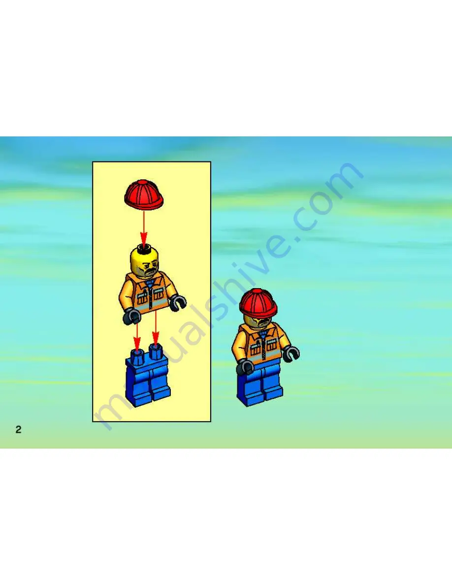 LEGO City 7242 Building Instructions Download Page 2