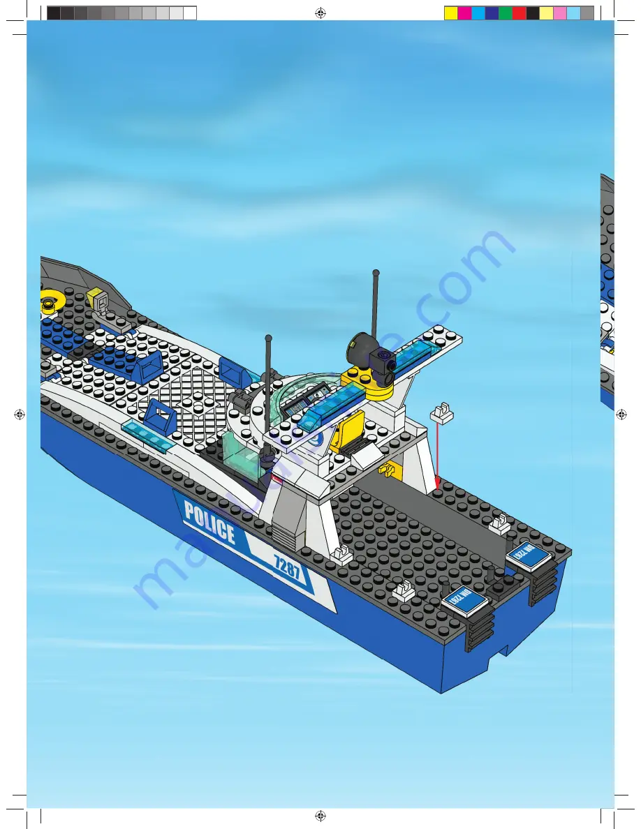 LEGO CITY 7287 Building Instructions Download Page 46