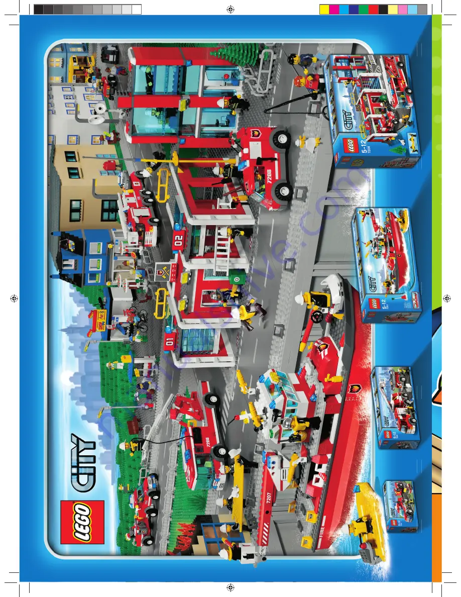 LEGO CITY 7287 Building Instructions Download Page 58