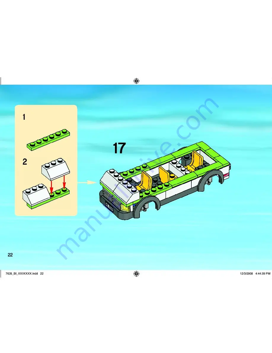 LEGO City 7639 Building Instructions Download Page 22