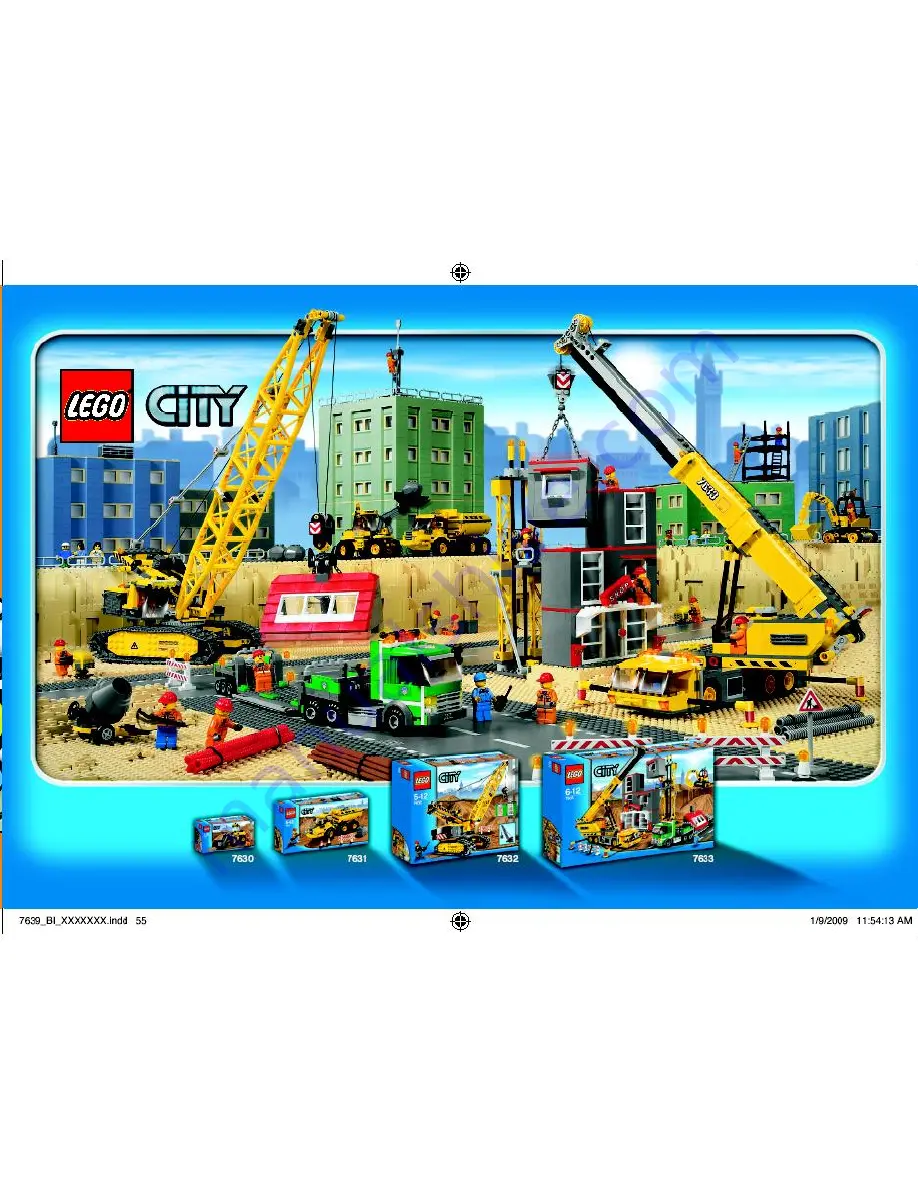 LEGO City 7639 Скачать руководство пользователя страница 55