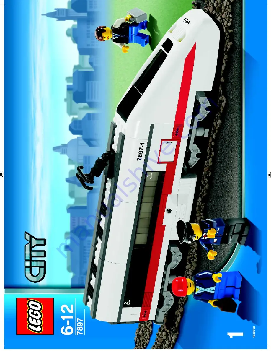 LEGO City 7897 Building Instructions Download Page 1