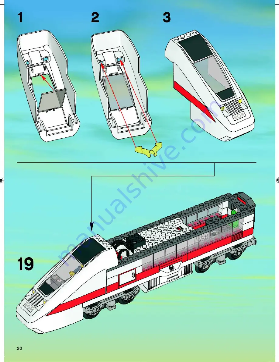 LEGO City 7897 Скачать руководство пользователя страница 20