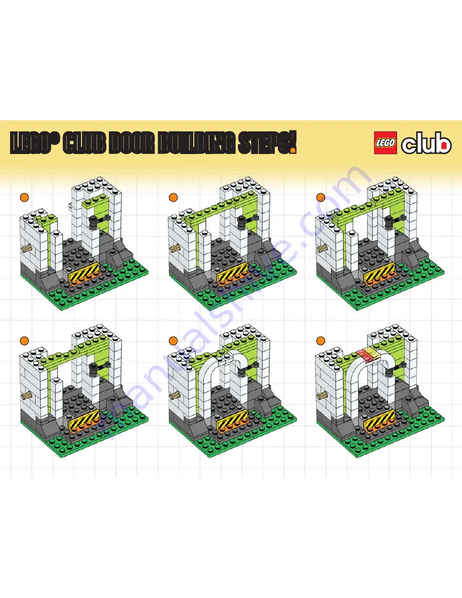 LEGO Club Door Скачать руководство пользователя страница 5