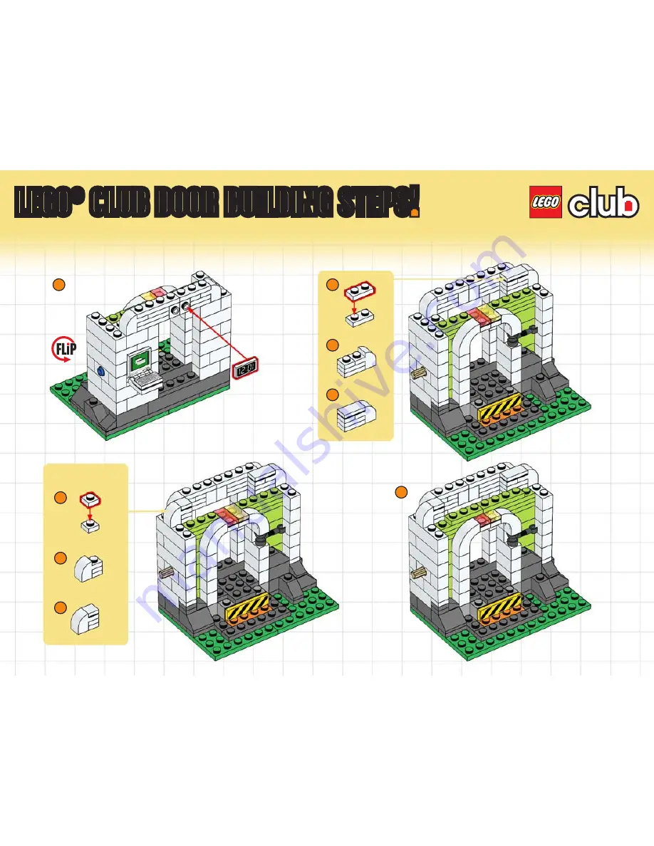 LEGO Club Door Скачать руководство пользователя страница 7