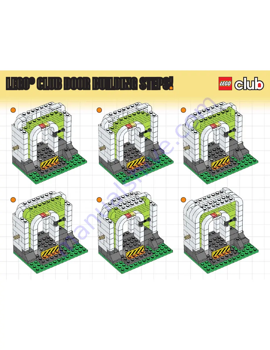 LEGO Club Door Скачать руководство пользователя страница 8