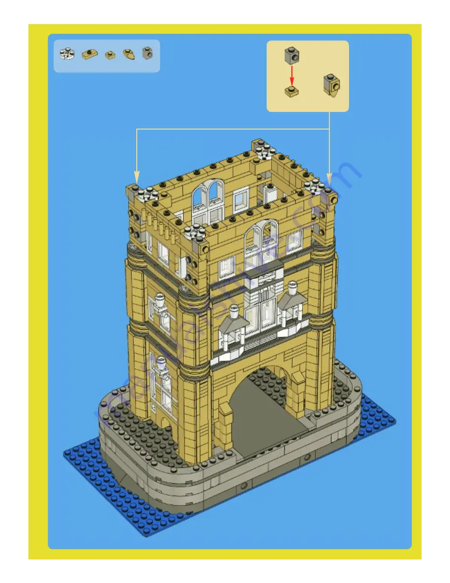 LEGO creator 10214 Скачать руководство пользователя страница 11