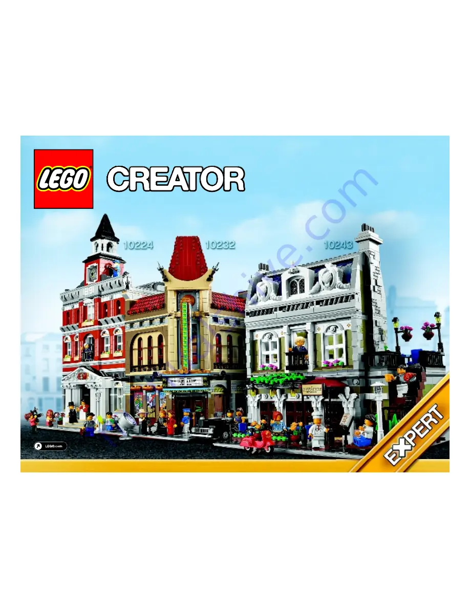 LEGO creator 10243 Building Instructions Download Page 48