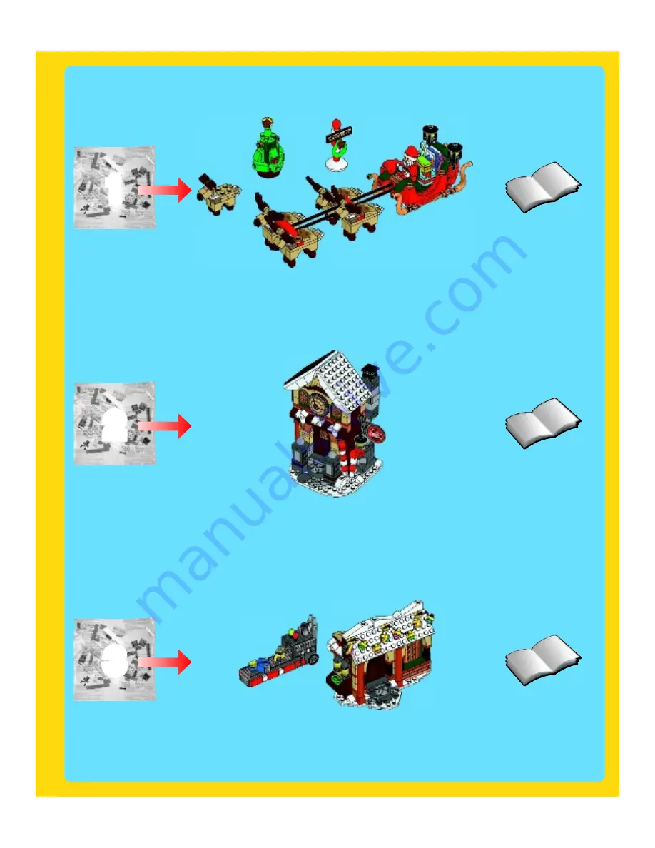 LEGO CREATOR 10245 Building Instructions Download Page 3