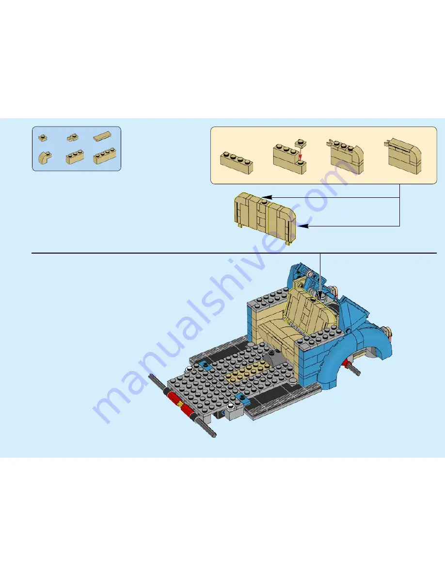 LEGO CREATOR 10252 Скачать руководство пользователя страница 47