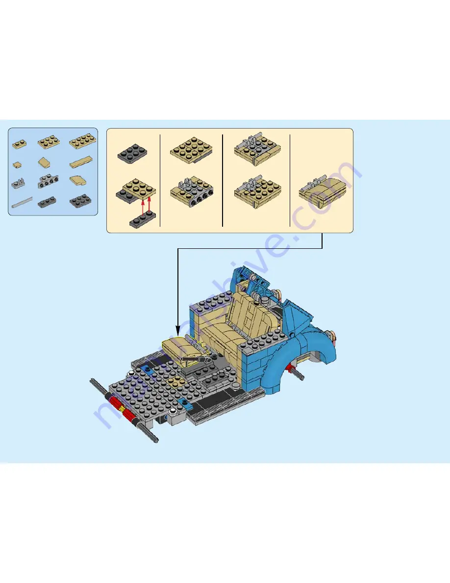 LEGO CREATOR 10252 Скачать руководство пользователя страница 52