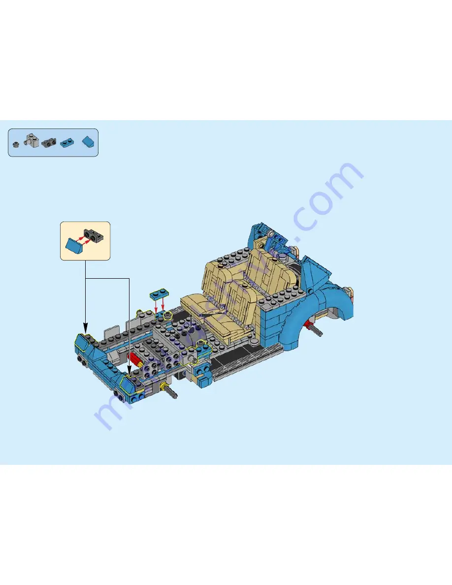 LEGO CREATOR 10252 Скачать руководство пользователя страница 64