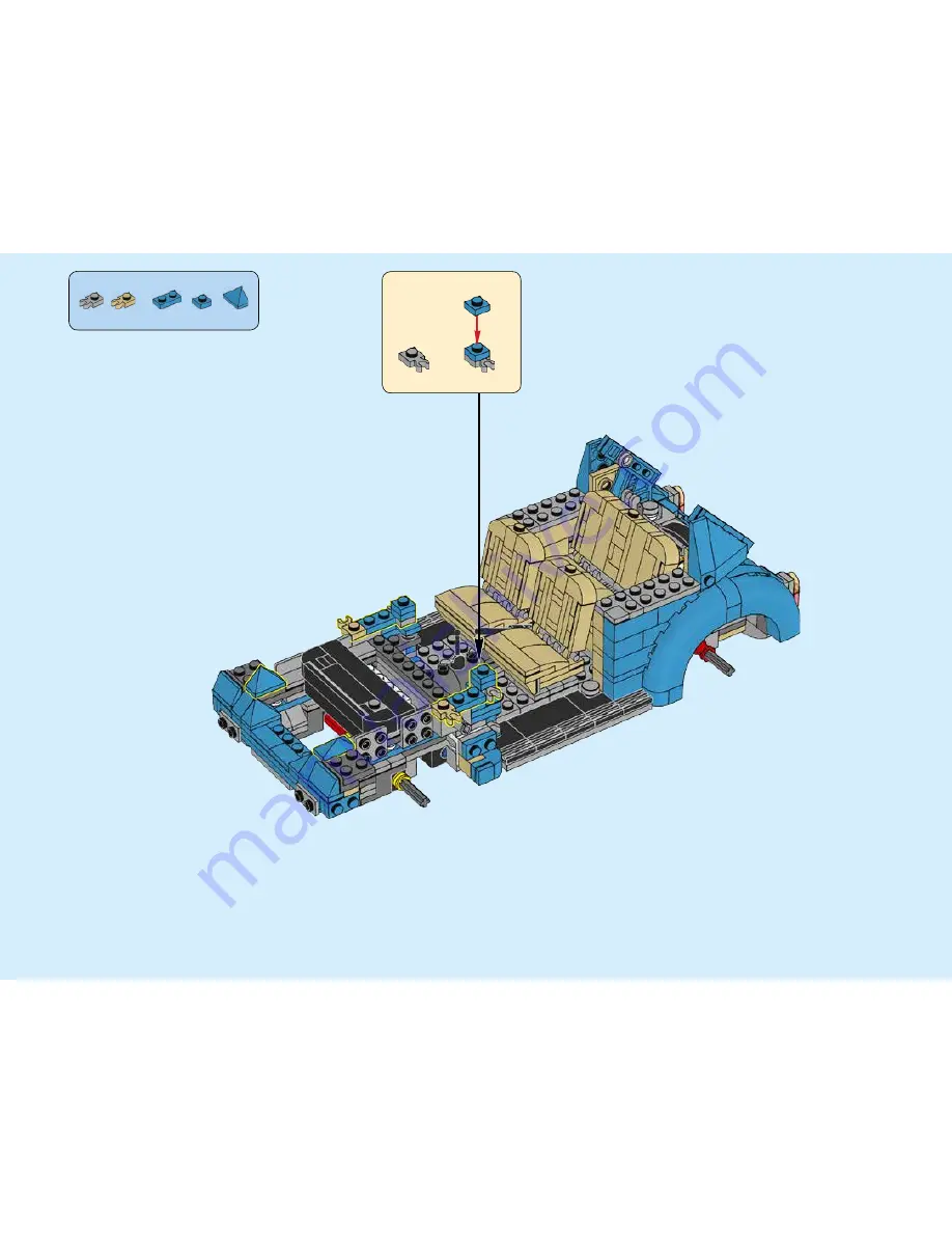 LEGO CREATOR 10252 Скачать руководство пользователя страница 67