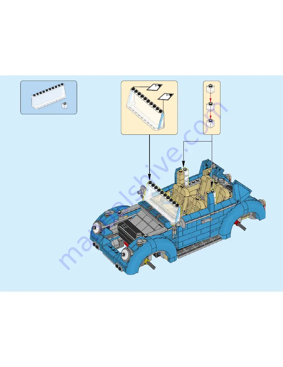 LEGO CREATOR 10252 Building Instructions Download Page 89