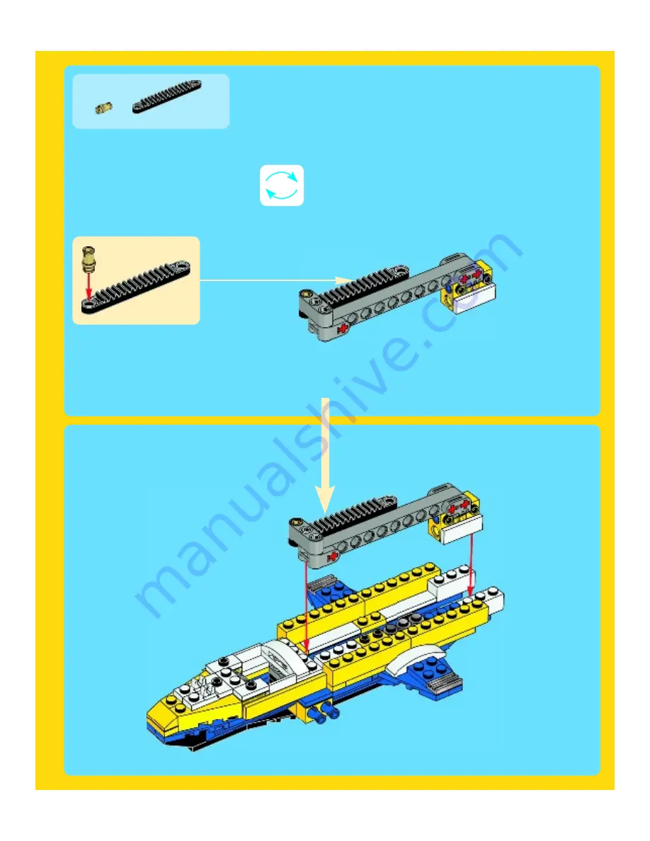 LEGO Creator 31011 Assembly Manual Download Page 23