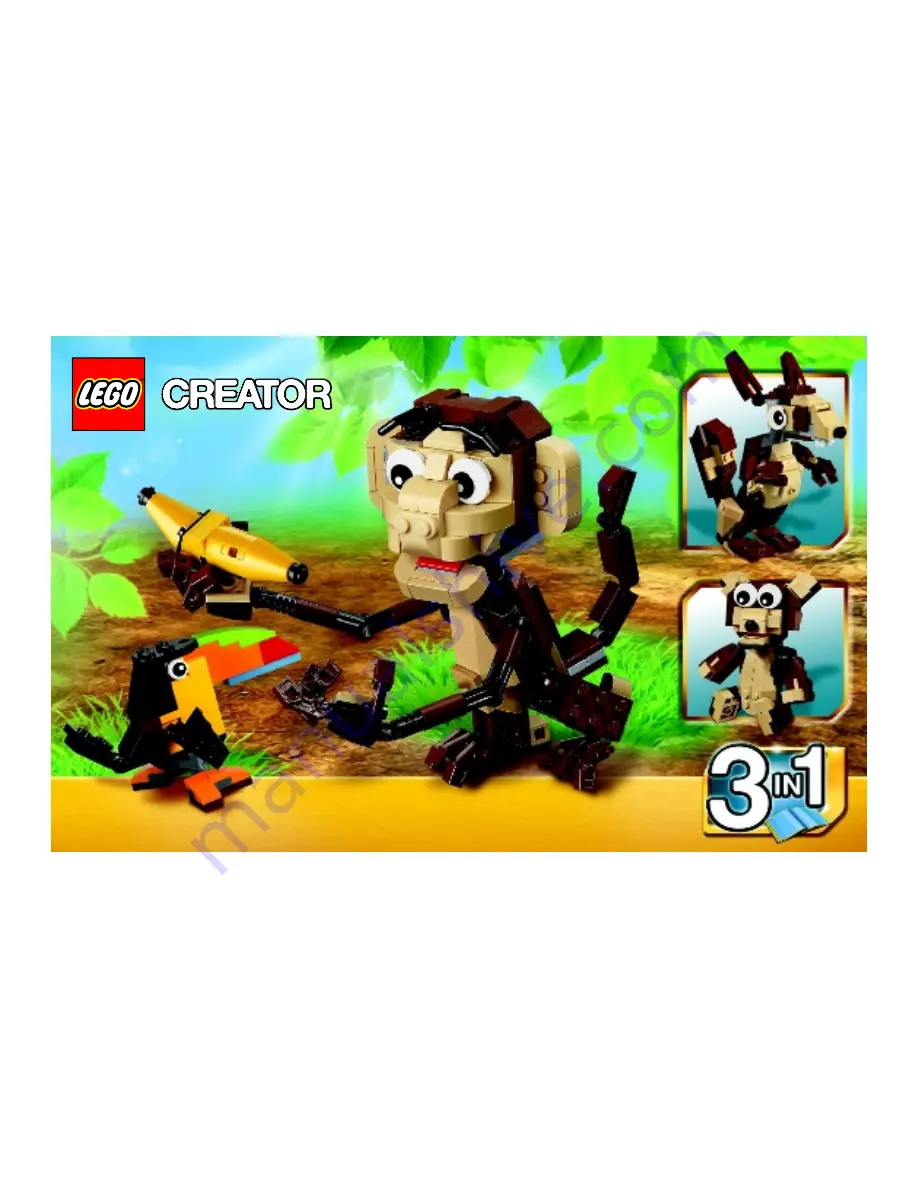 LEGO CREATOR 31021 Скачать руководство пользователя страница 63