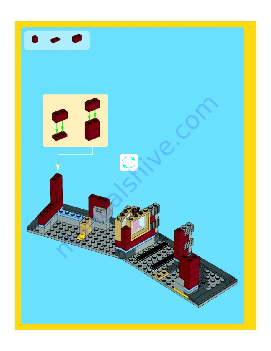 LEGO Creator 31026 Instruction Manual Download Page 18