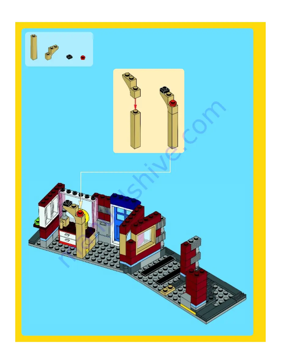 LEGO Creator 31026 Instruction Manual Download Page 24