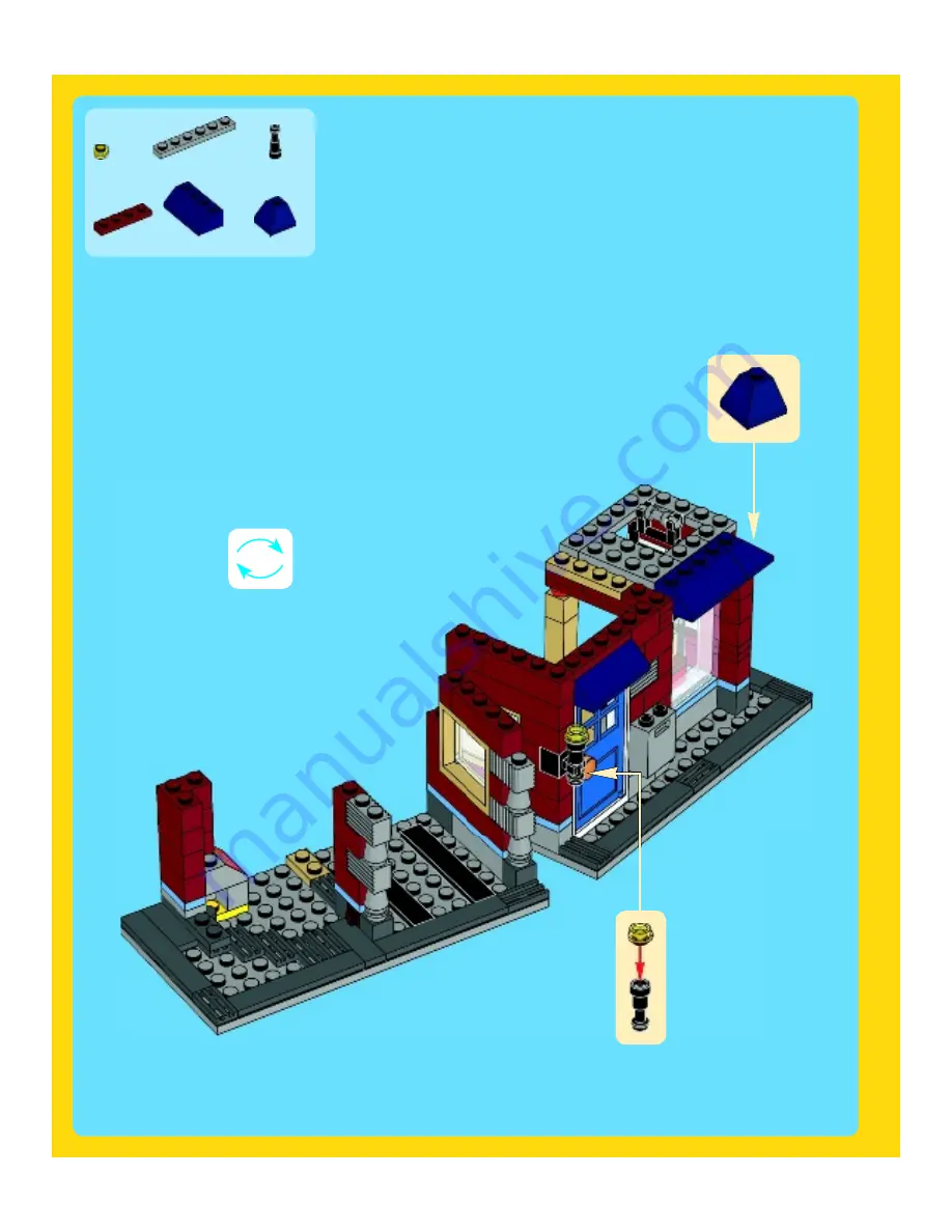 LEGO Creator 31026 Instruction Manual Download Page 28